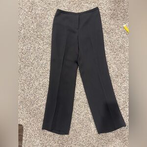 Jones New York Deep Brown/Black Wide Leg Trousers